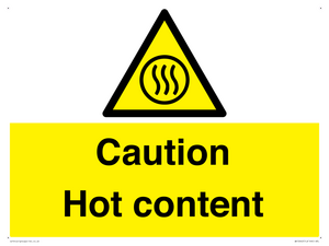 Caution Hot content